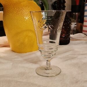 Elegant Clear Iced Tea/water Glass.  Set Of 4